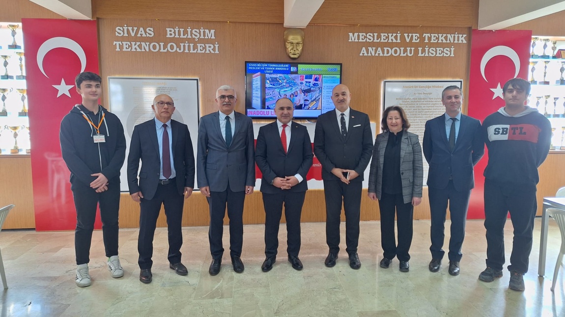 Mesleki Teknik Eğitim Daire Başkanımız Ercan ALPAY'ı Ağırladık.