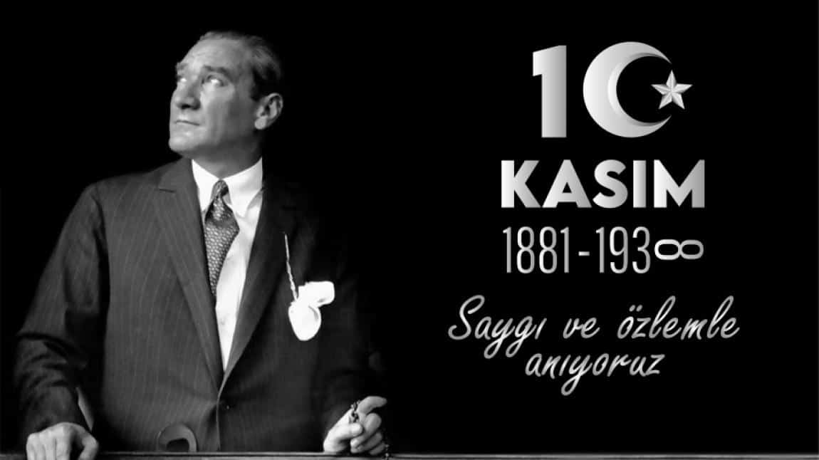 10 Kasım Atatürk'ü Anma Programımızı Okulumuz Konfrans Salonunda Gerçekleştirdik.